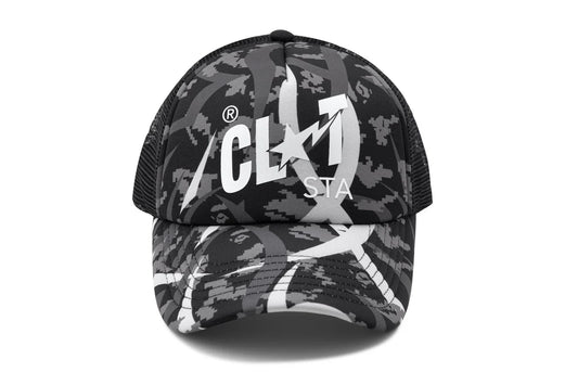 BAPE X CLOT EGRA CAMO TRUCKER HAT