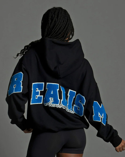 SSS REALISM COLLEGE TEAM BLACK HOODIE