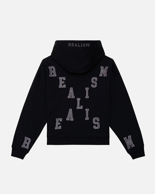 SSS REALISM GRANDSTAND BLACK HOODIE