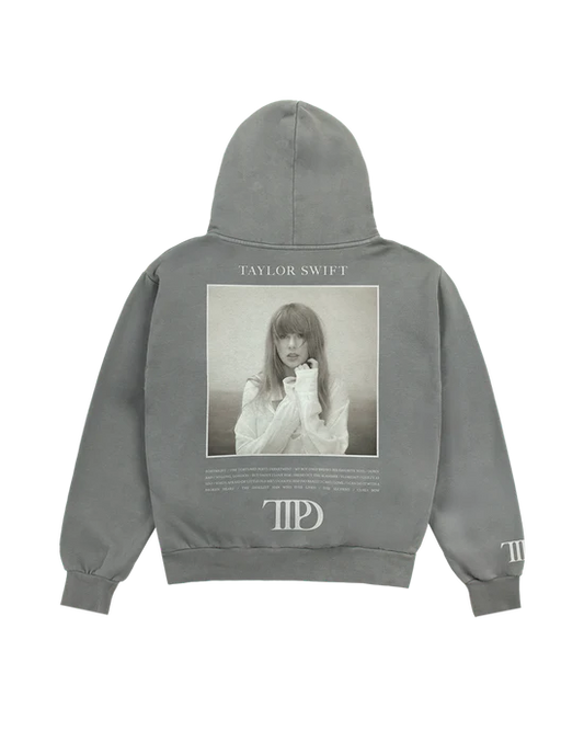 The Tortured Poets Department Grey Hoodie