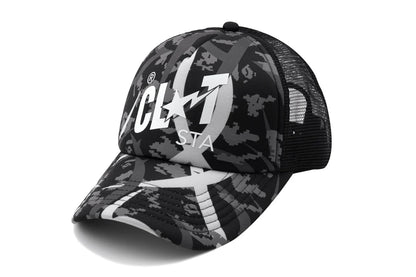 BAPE X CLOT EGRA CAMO TRUCKER HAT