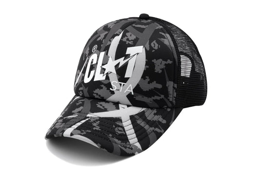 BAPE X CLOT EGRA CAMO TRUCKER HAT