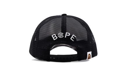BAPE X CLOT EGRA CAMO TRUCKER HAT