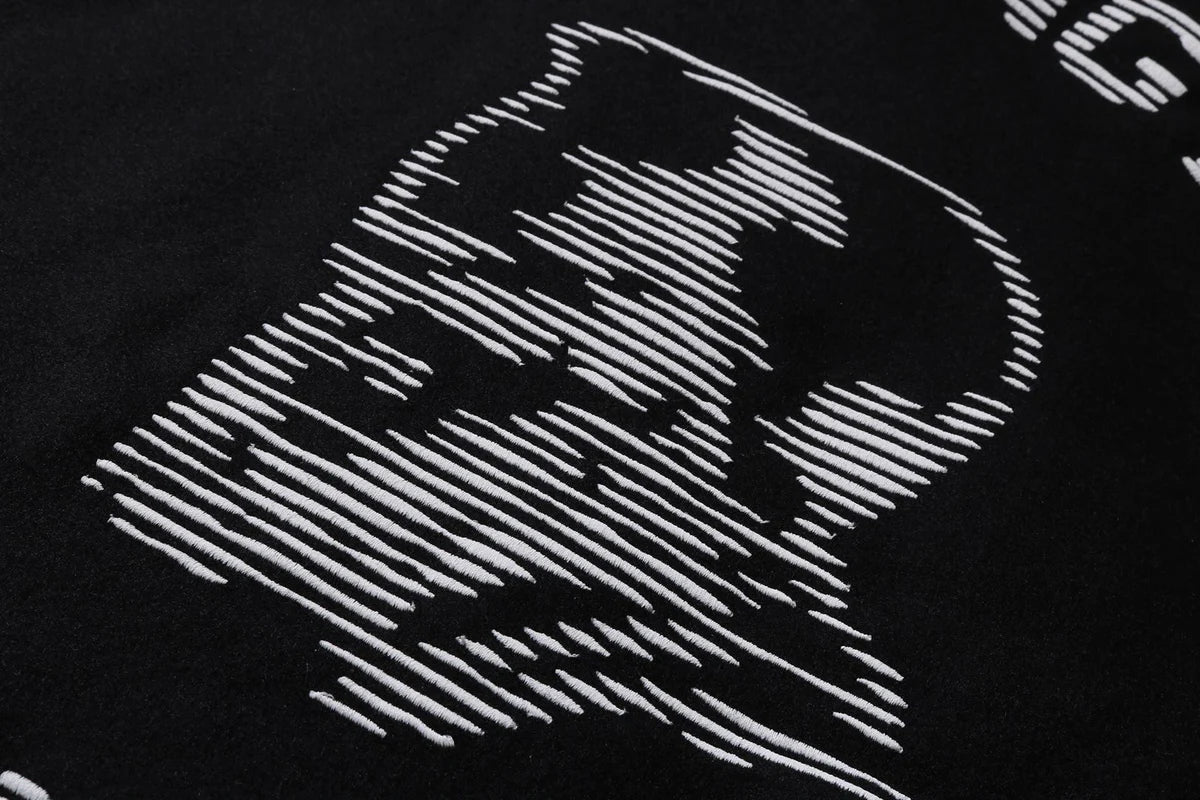 BAPE X NBHD LONG SLEEVE VARSITY JACKET MENS