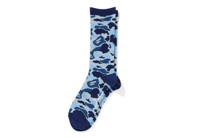 BAPE MENS ABC CAMO JACQUARD SOCKS