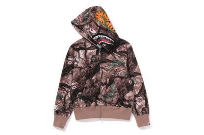 TREE EDGE CAMO SHARK FULL HOODIE LADIES