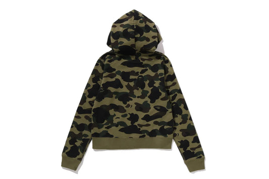 1ST CAMO ZIP HOODIE LADIES