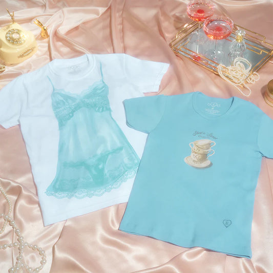 Short n' Sweet Mug Baby Tee