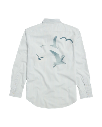 1989 (Taylor’s Version) Seagull Blue Stripe Poplin Shirt