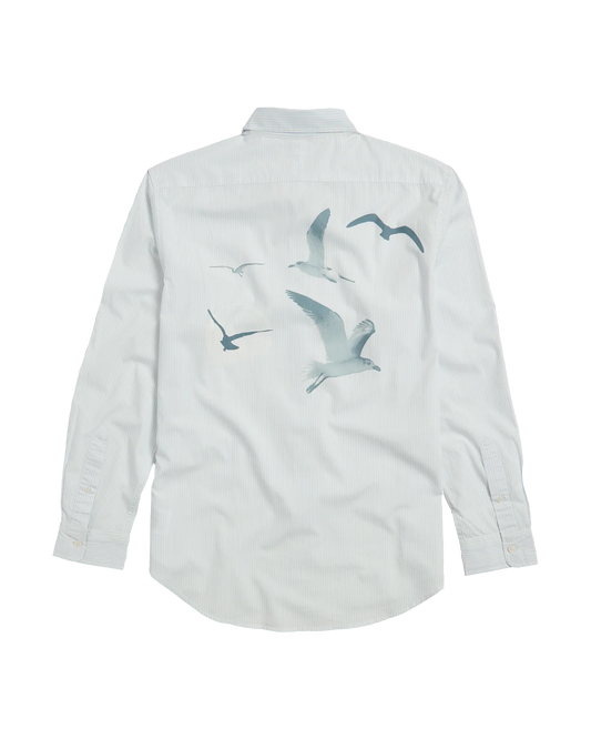 1989 (Taylor’s Version) Seagull Blue Stripe Poplin Shirt