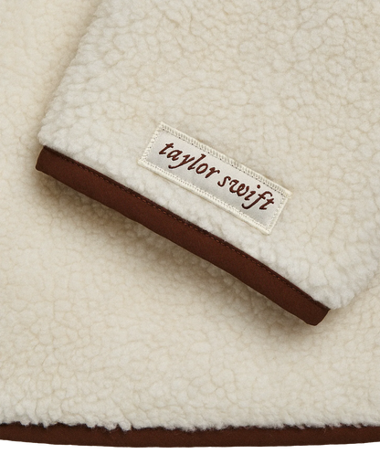 Life is a Willow Zip Up Sherpa Fleece Jacket