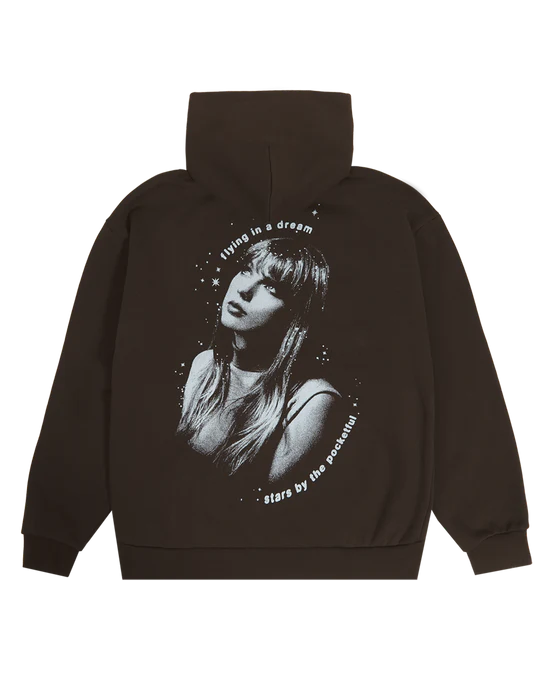 Taylor Swift Midnights Living In A Dream Brown Hoodie