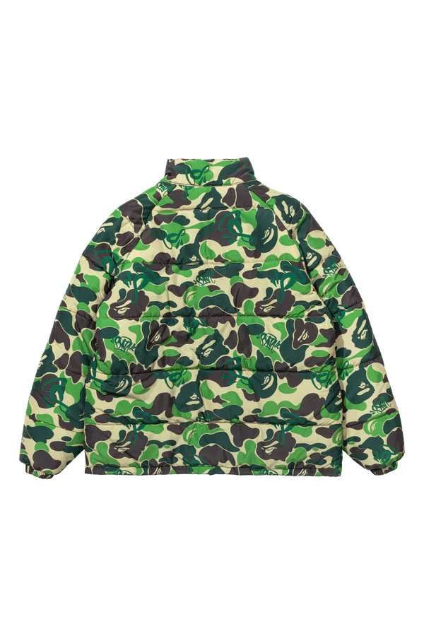 BAPE x SPOTIFY by CENTRAL CEE CAMO PUFFER JACKET - GREEN