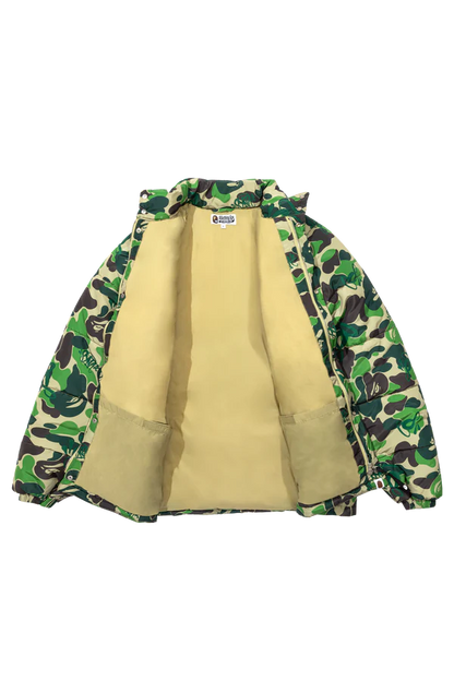 BAPE x SPOTIFY by CENTRAL CEE CAMO PUFFER JACKET - GREEN