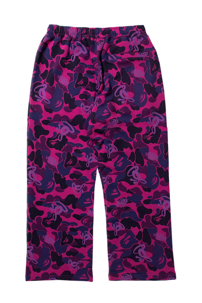 BAPE x SPOTIFY by CENTRAL CEE CAMO RELAXED FIT SWEATPANTS - PURPLE