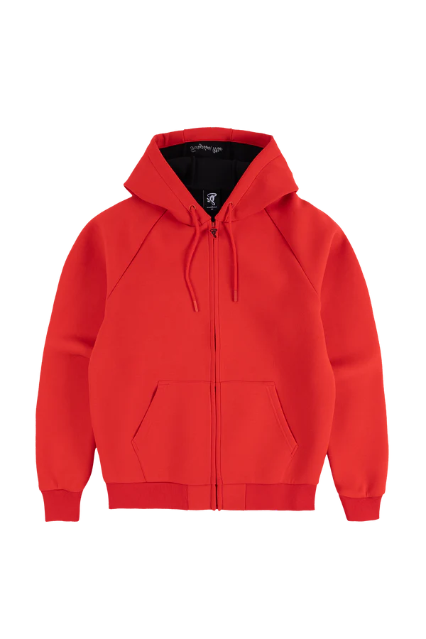 DEFY NEOPRENE HOOD - BRIGHT RED BLACK