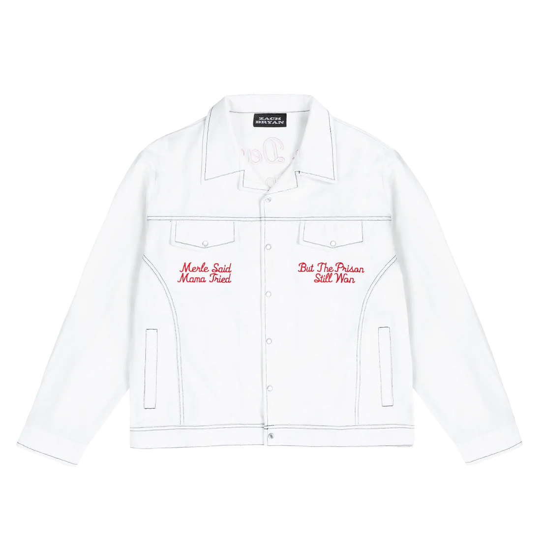 Can Scrap Jacket White