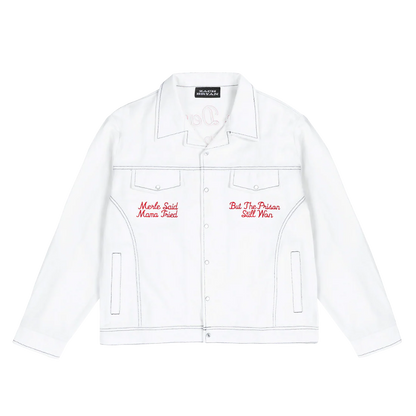 Can Scrap Jacket White