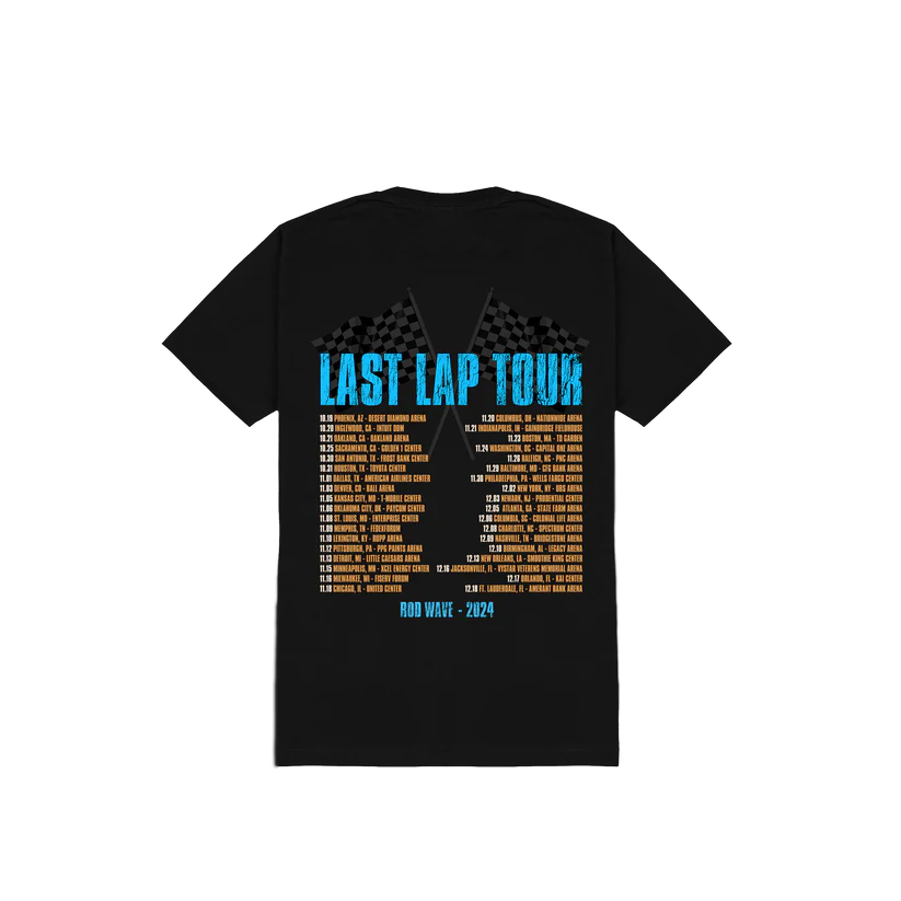 Face Tour Tee Black