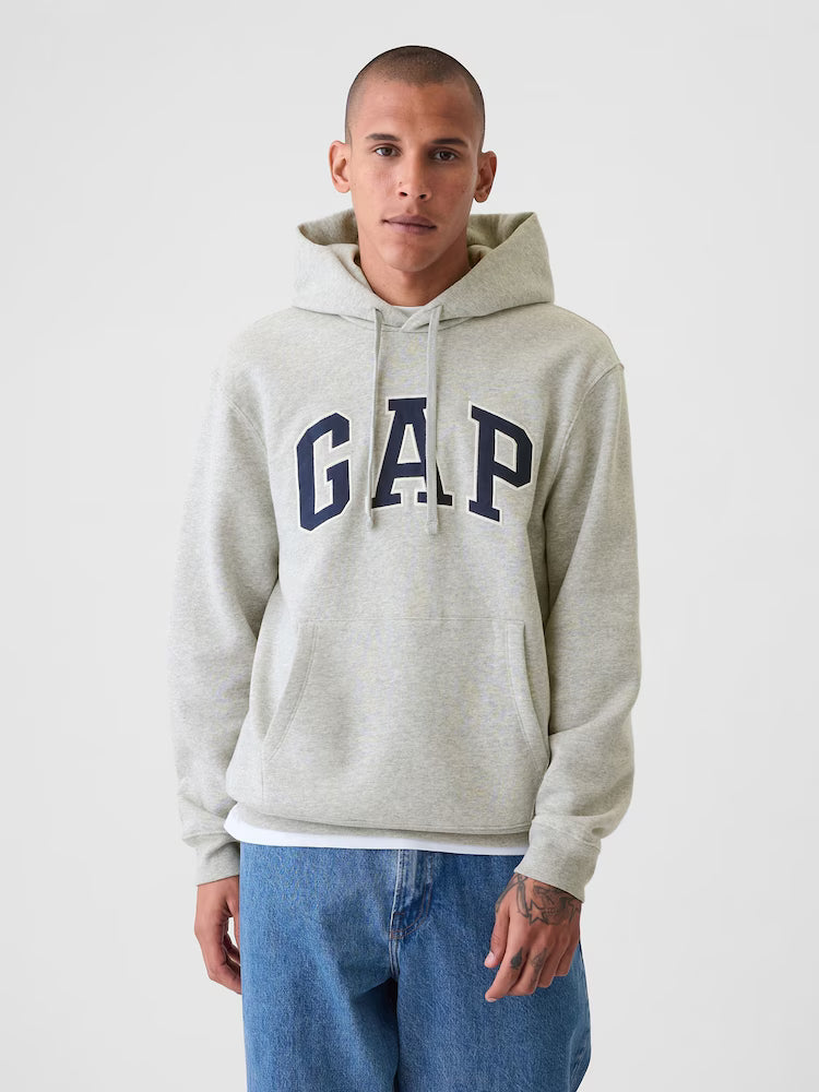 Grey VintageSoft Arch Logo Hoodie