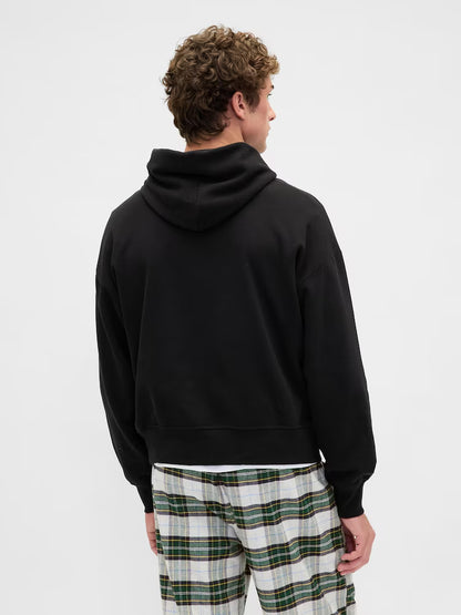 Black VintageSoft Heavyweight NAP Logo Hoodie