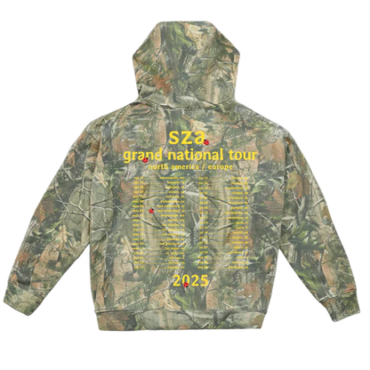 I Heart SZA Camo Hoodie