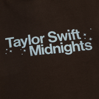 Taylor Swift Midnights Living In A Dream Brown Hoodie