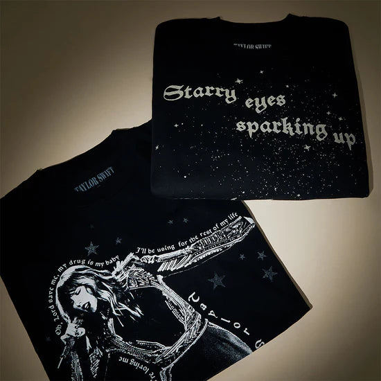 Sparking Up My Darkest Night Crewneck