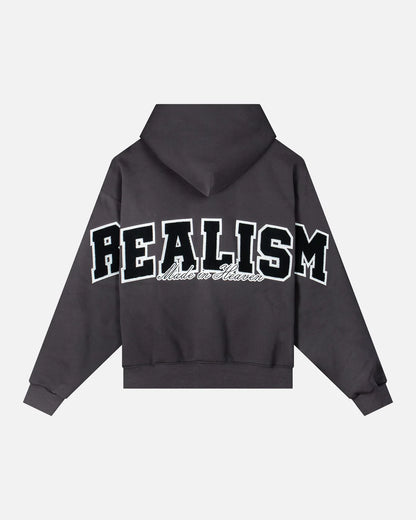 SSS REALISM COLLEGE TEAM ASPHALT HOODIE
