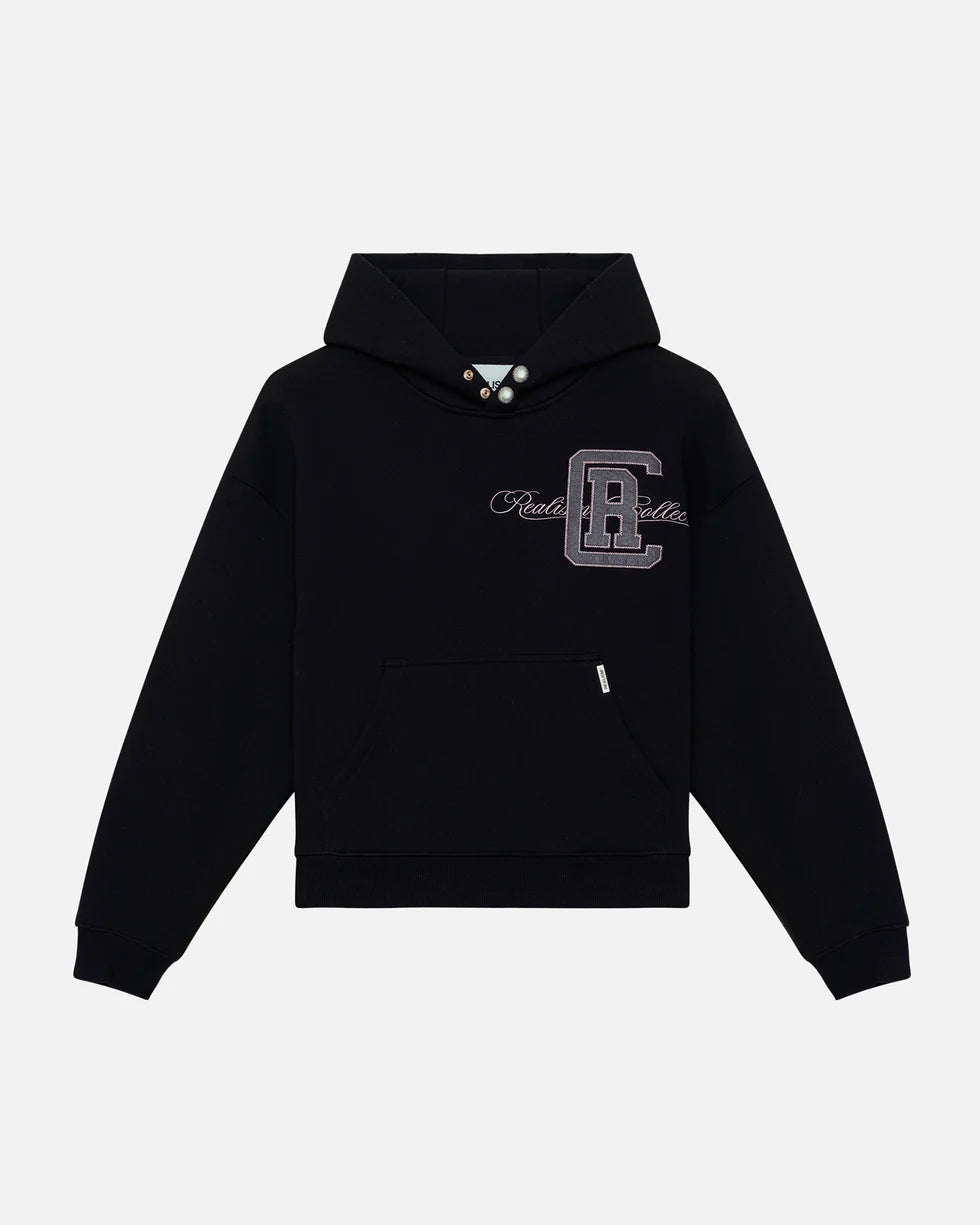 SSS REALISM GRANDSTAND BLACK HOODIE