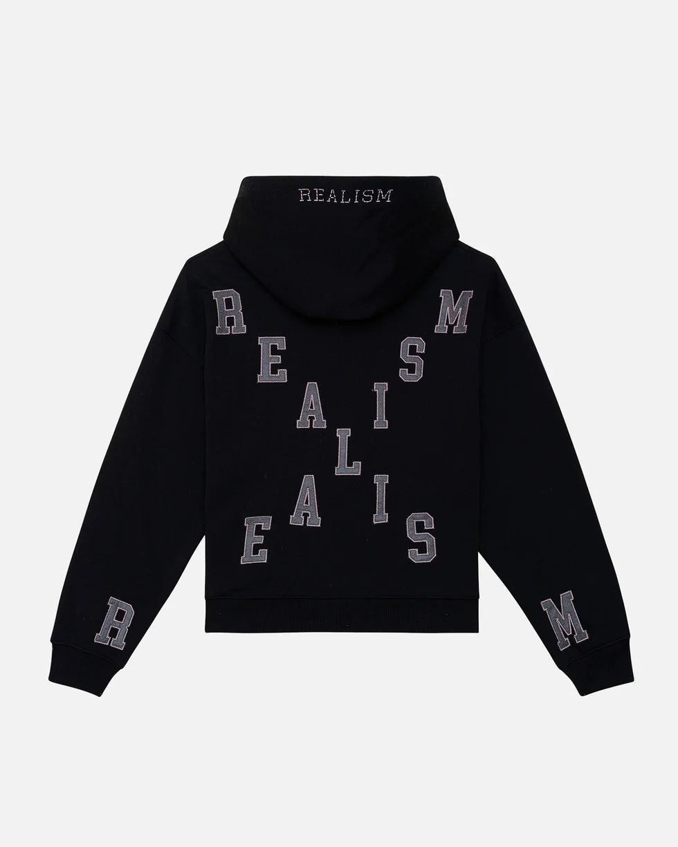 SSS REALISM GRANDSTAND BLACK HOODIE