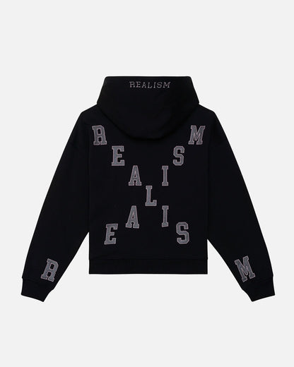 SSS REALISM GRANDSTAND BLACK HOODIE
