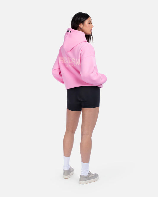SSS REALISM COURT BOXY CANDY PINK HOODIE