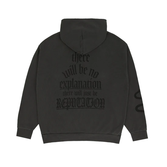 There Will Be No Explanation There Will Just Be Reputation Oversized Hoodie