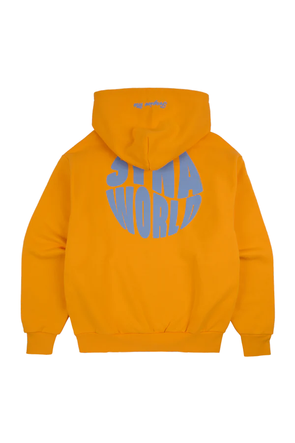 SYNA CIRCLE ZIP HOOD - YELLOW