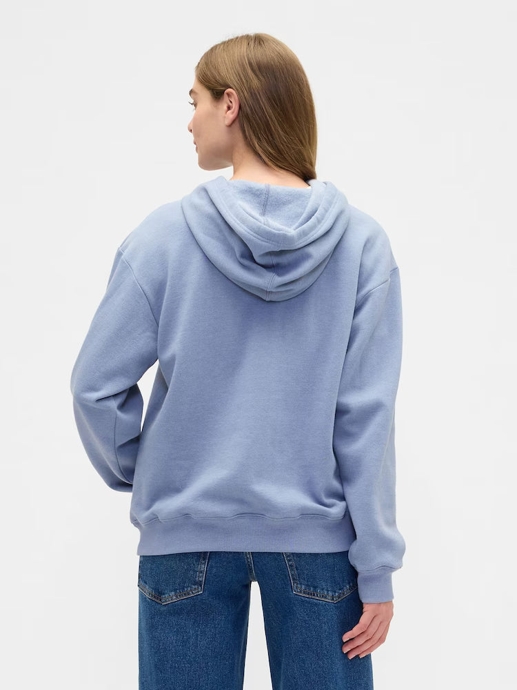 Blue Logo Hoodie