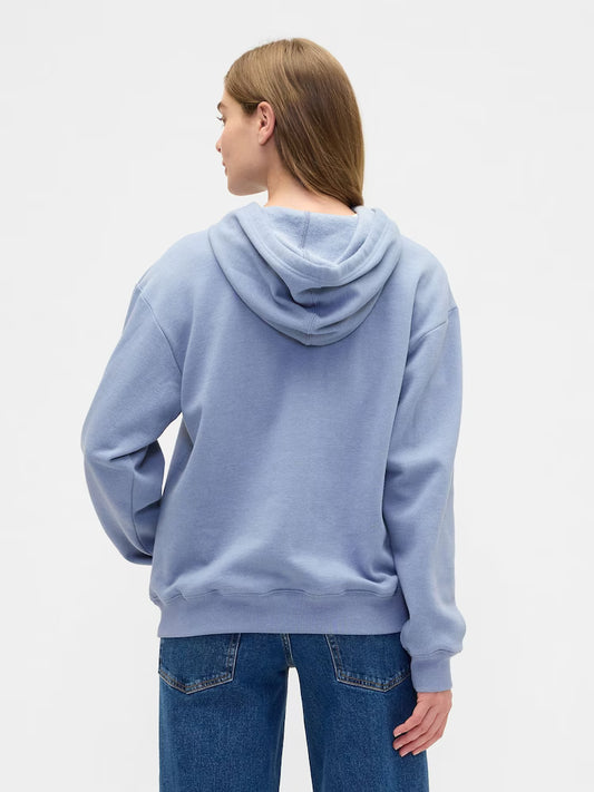 Blue Logo Hoodie