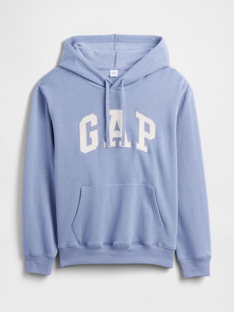 Blue Logo Hoodie
