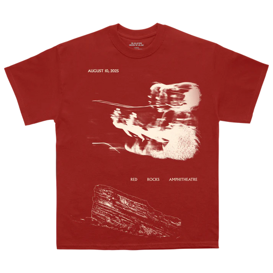 Red Rocks 2025 Red Tee