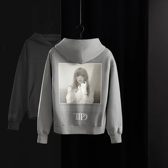 The Tortured Poets Department Grey Hoodie
