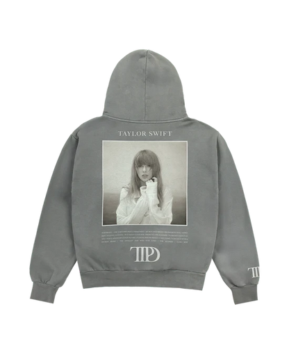 The Tortured Poets Department Grey Hoodie