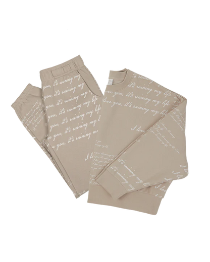 I Love You It's Ruining My Life Boxy Cropped Crewneck